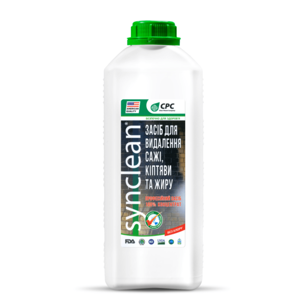 SYNCLEAN, 2 L, high performance concentrate soot, greasin and sgoot remover