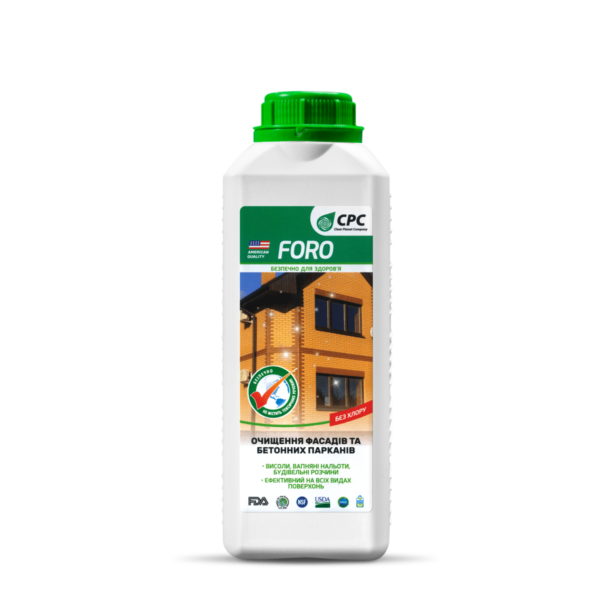 FORO, 1 L, cleaner for facades and concrete fences