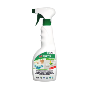 Fortis Cleaning  Ефективно видаляє різні види забруднення, плісняву, грибок, дезінфікує поверхню та видаляє неприємні запахи